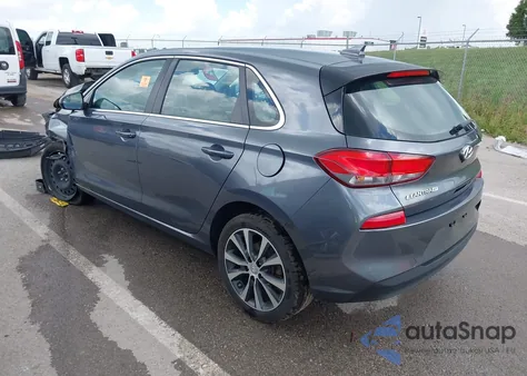 2018 Hyundai Elantra Gt from USA, damaged, VIN KMHH35LE7JU081020